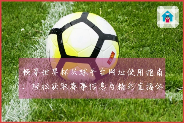 畅享世界杯买球平台网址使用指南：轻松获取赛事信息与精彩直播体验