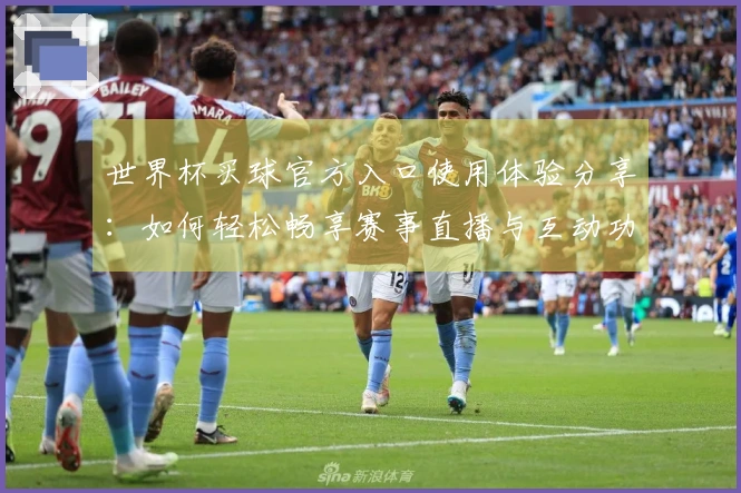 世界杯买球官方入口使用体验分享：如何轻松畅享赛事直播与互动功能